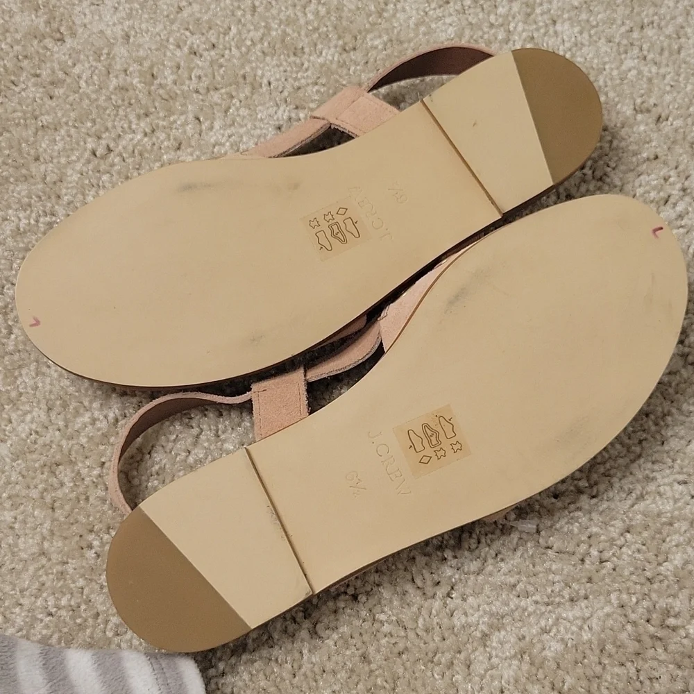 J. Crew flat sandals size 6.5 Summer Shoes